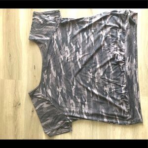 Torrid camo t-shirt 3x